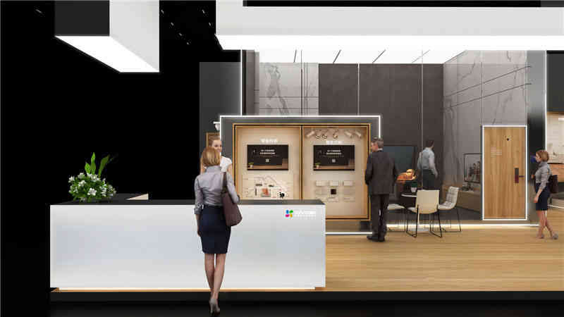 上海創(chuàng)諾醫(yī)藥集團(tuán)有限公司參展上海新國際博覽中心展覽設(shè)計展臺搭建3