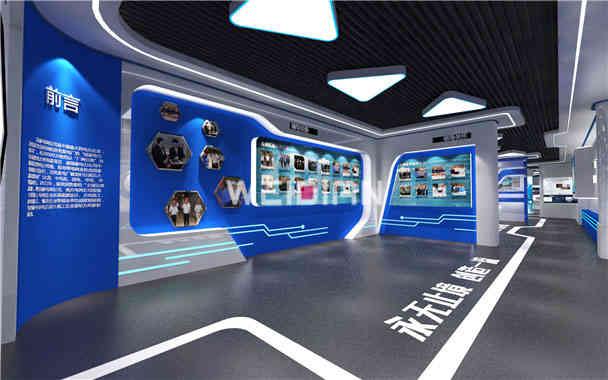 國(guó)電發(fā)電企業(yè)深圳展廳裝修設(shè)計(jì)方案