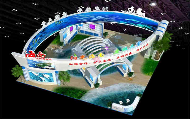 海南旅游廣州展會設計搭建