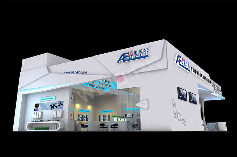 美電貝爾深圳安防展深圳展臺(tái)設(shè)計(jì)搭建