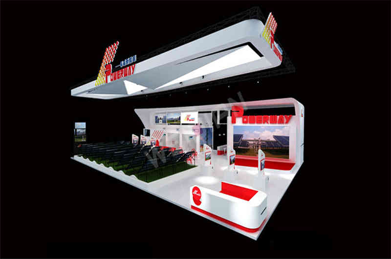 特裝展臺展覽設(shè)計(jì)公司助力保威能源成都國際太陽能光伏及儲能技術(shù)展覽會PV chengdu廣州廣交會展臺搭建商