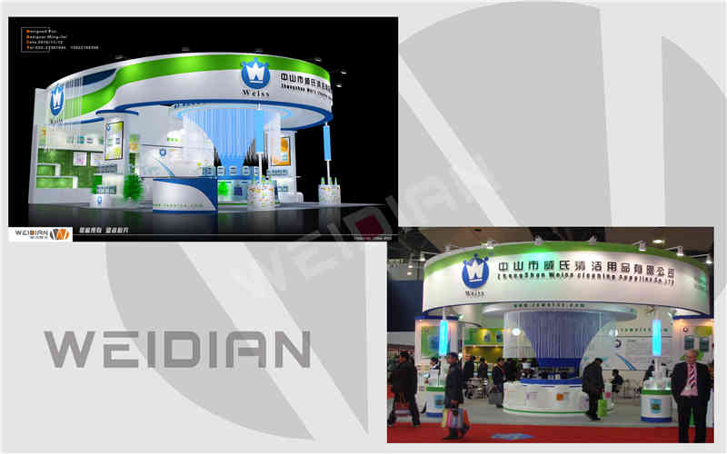 廣州展覽會裝飾設計公司助力兆能源、耐施得多家企業廣州國際酒店用品展覽會廣州展臺設計搭建