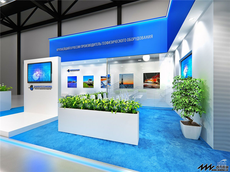 烽火科技參展廣州會展中心展覽設(shè)計(jì)展臺搭建4