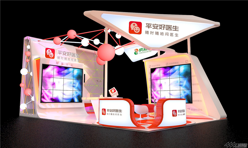 烽火科技參展廣州會展中心展覽設(shè)計(jì)展臺搭建5